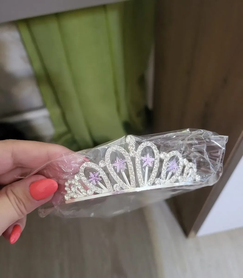 Діадема для маленьких принцес.  Диадема. Корона.  Тіара . Діадема на голову . Діадема для дітей. Корона на голову — фото 7