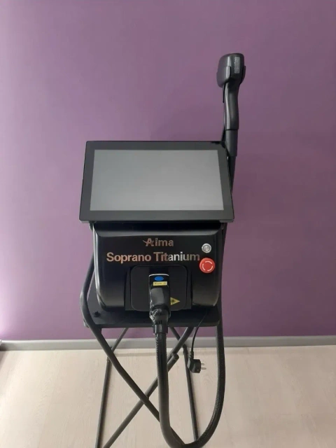 Диодный лазер для удаления волос ICE Platinum Alma Soprano titanium