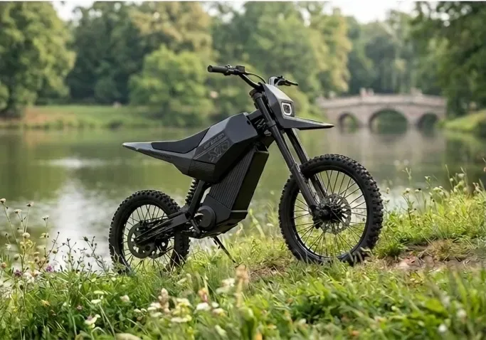 Діртбайк електричний Corso Storm E-2500 Neo XR-34090 (1) рама сталева, двигун 2500W, акумулятор літієвий 60V27AH — фото 2