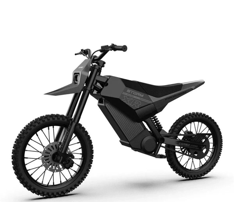 Діртбайк електричний Corso Storm E-2500 Neo XR-34090 (1) рама сталева, двигун 2500W, акумулятор літієвий 60V27AH — фото 5
