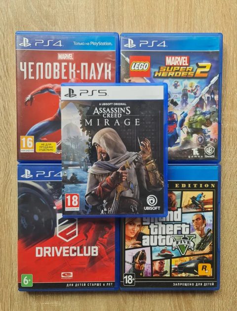 Диск Ігра Нова PlayStation 5 PS5 ps 5 пс 5  Assassins Creed Mirage Офіційна Відправка поштою