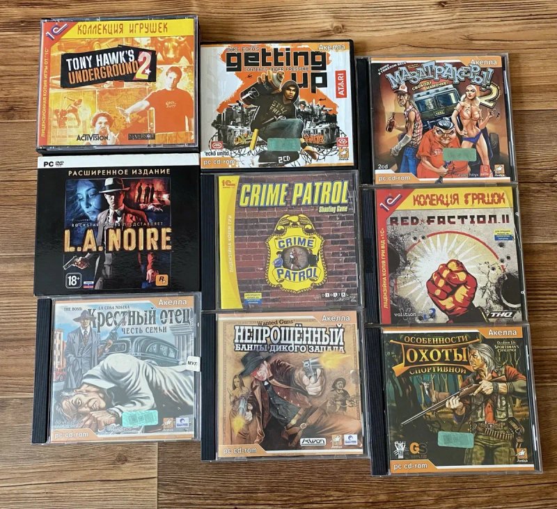 Диски для ПК: Resident Evil, Dino Crisis, Шорох Alone in the Dark Postal Doom Painkiller Пенумбра Warcraft Quake LA Noire Suffering, Call of Cthulhu — фото 6
