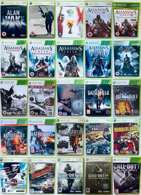Диски для XBOX 360