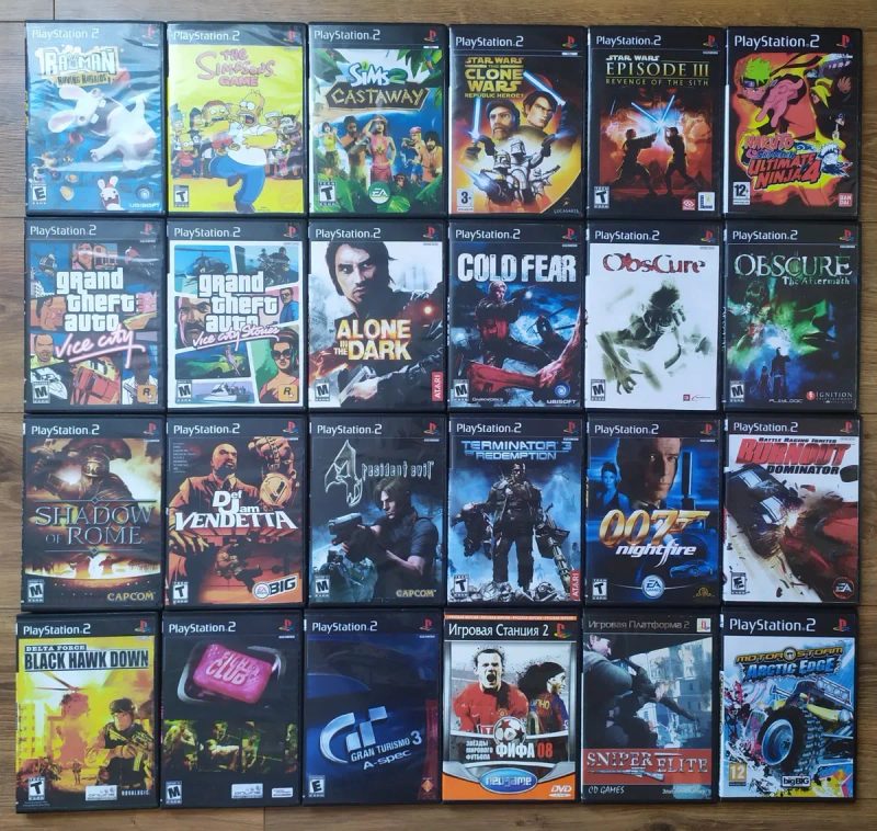 Диски/ігри для PlayStation 1/PlayStation 2/PS2/ПС2/PS1/PS2 (Розпродаж великої колекції ігор). — фото 4