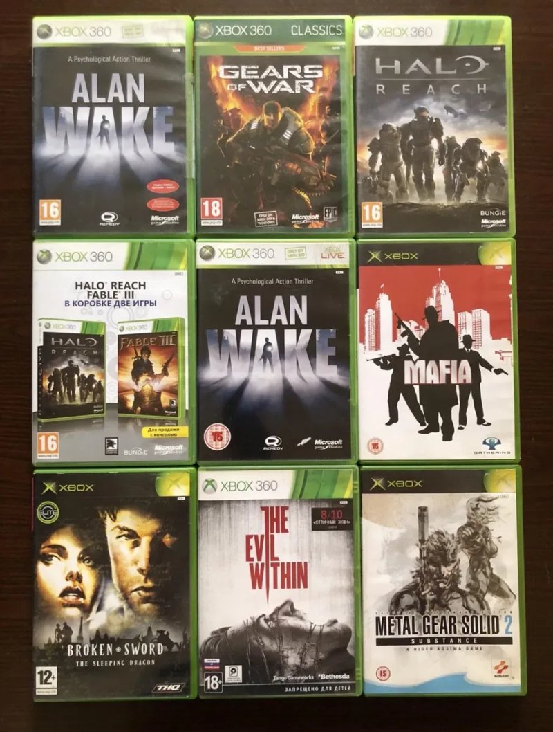 Диски на XBOX: Forza, Splatterhouse, Fable, Remember Me, Left4Dead, Castlevania Mafia The Evil Dead, GTA San Andreas Fallout Resident Evil, Alan Wake — фото 3