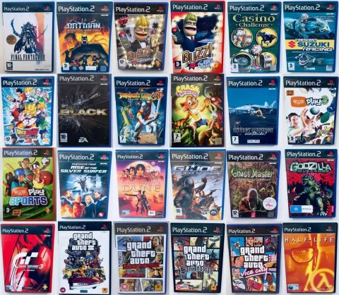 Диски Sony PlayStation 2