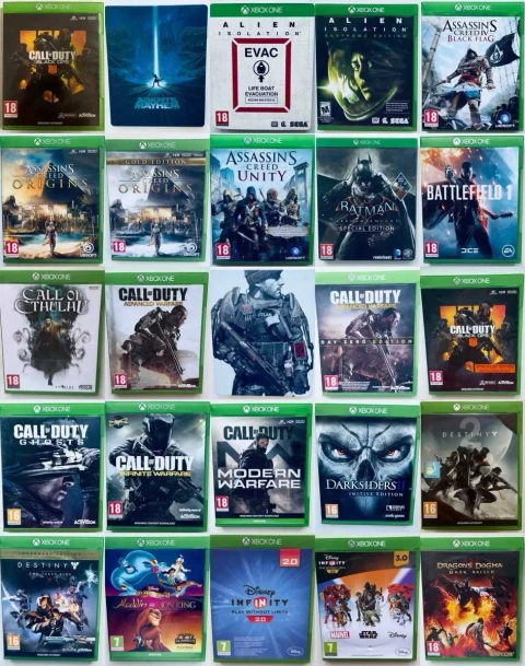 Диски XBOX Series X / XBOX One, XBOX Series X, XBOX One, XBOX One / XBOX 360