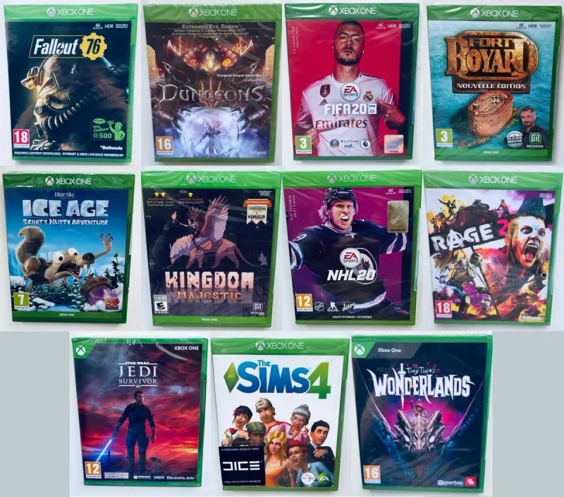 Диски XBOX Series X / XBOX One, XBOX Series X, XBOX One, XBOX One / XBOX 360 — фото 4