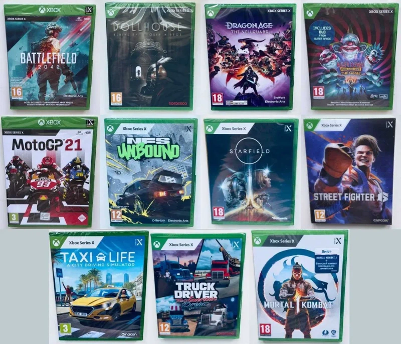 Диски XBOX Series X / XBOX One, XBOX Series X, XBOX One, XBOX One / XBOX 360 — фото 5
