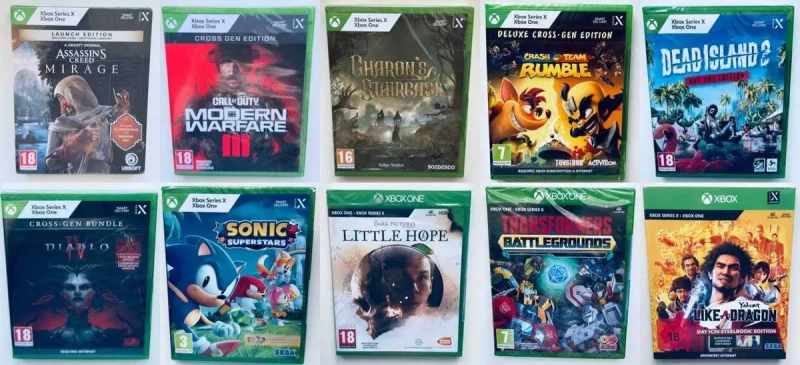 Диски XBOX Series X / XBOX One, XBOX Series X, XBOX One, XBOX One / XBOX 360 — фото 6