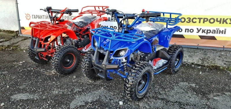 Дитячий бензиновий квадроцикл Hammer 65cc (від 3 до 10 років) + Безкоштовна доставка! — фото 3