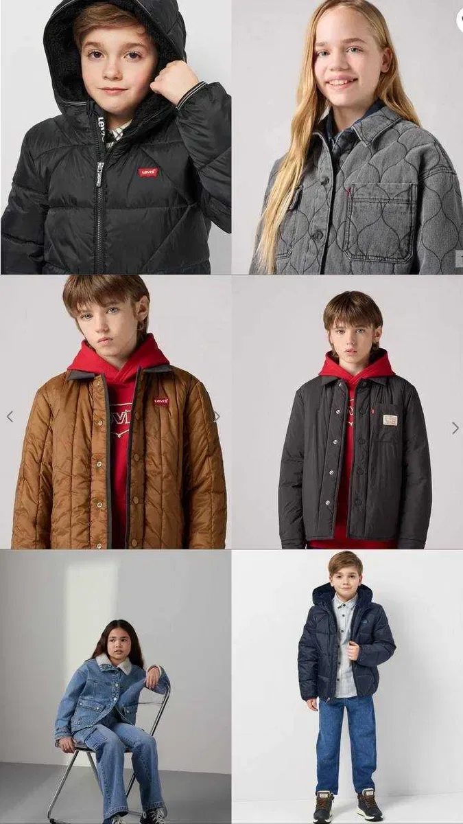 Дитячий Одяг ОПТОМ ОПТ ГУРТ СТОК Levi's Брендовий Levis — фото 2