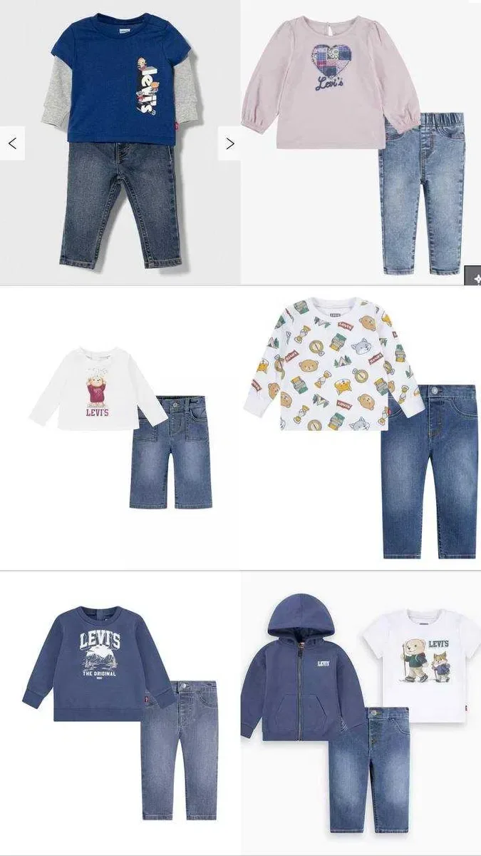 Дитячий Одяг ОПТОМ ОПТ ГУРТ СТОК Levi's Брендовий Levis — фото 4