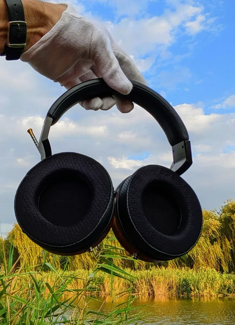 DIY HI-FI HI-END 70мм динамик настройка звука Sennheiser HD800s 45000г — фото 3
