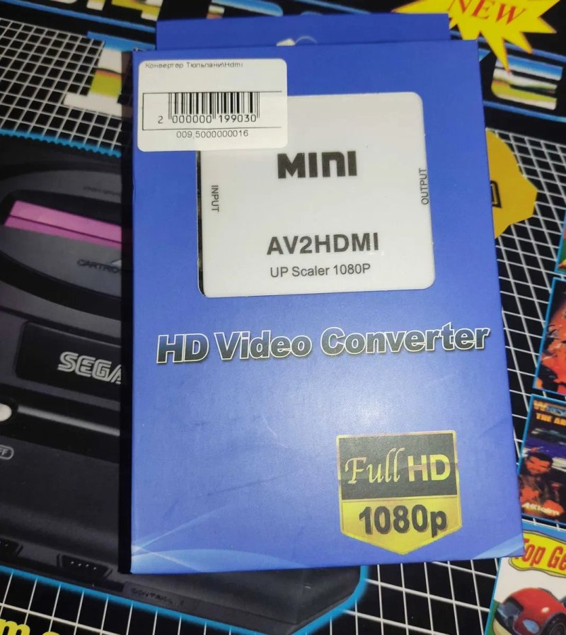 ДО СУЧАСНИХ ТВ! Сега Мега Драйв 2 +HDMI | НОВА. НАЛОЖКА. Дивись! — фото 2