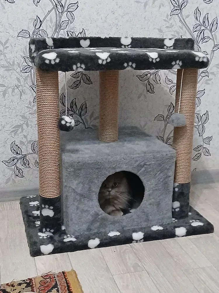 Домики лежанка когтеточка для кота кошк — фото 2