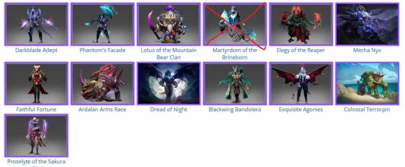 Dota 2 сеты collector’s cache Cosmic 2025 Heroes и не только — фото 2