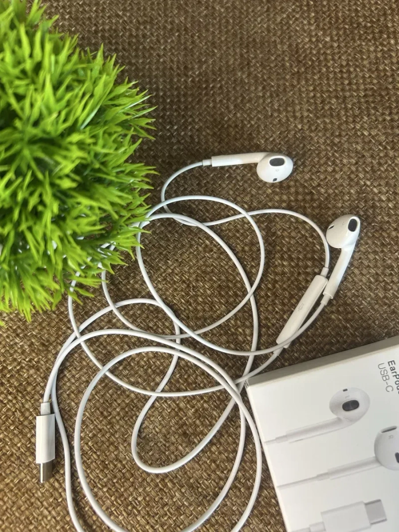 Дротові Навушники EARPODS Lightning/ Type C(1:1 як оригінал) — фото 4