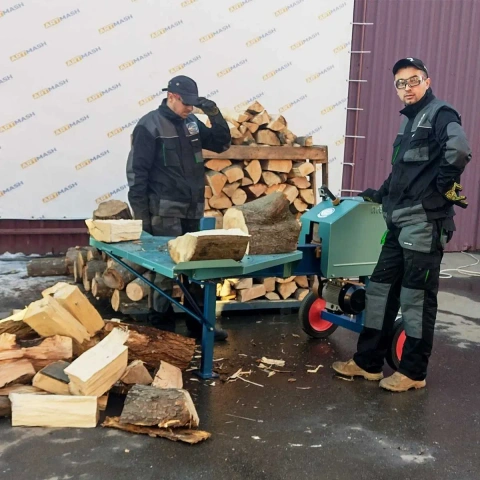 Дровокол інерційний електромеханічний під 380 В