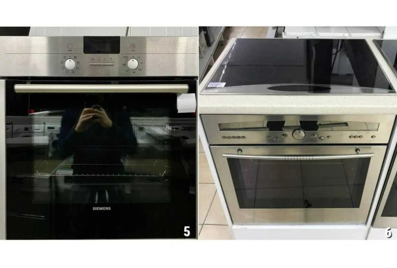 ДУХОВА Шафа з СВЧ Духовка BOSCH KT98763 45 60 см 2в1 Мікрохвильовка бу — фото 4