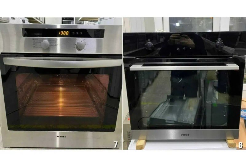 ДУХОВА Шафа з СВЧ Духовка BOSCH KT98763 45 60 см 2в1 Мікрохвильовка бу — фото 5