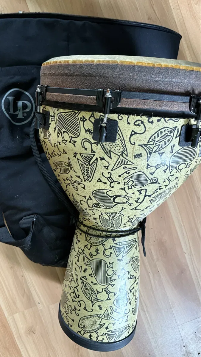 14 дюймів , професійний перкусійний барабан Remo Mondo Djembe серії World Percussion — фото 3