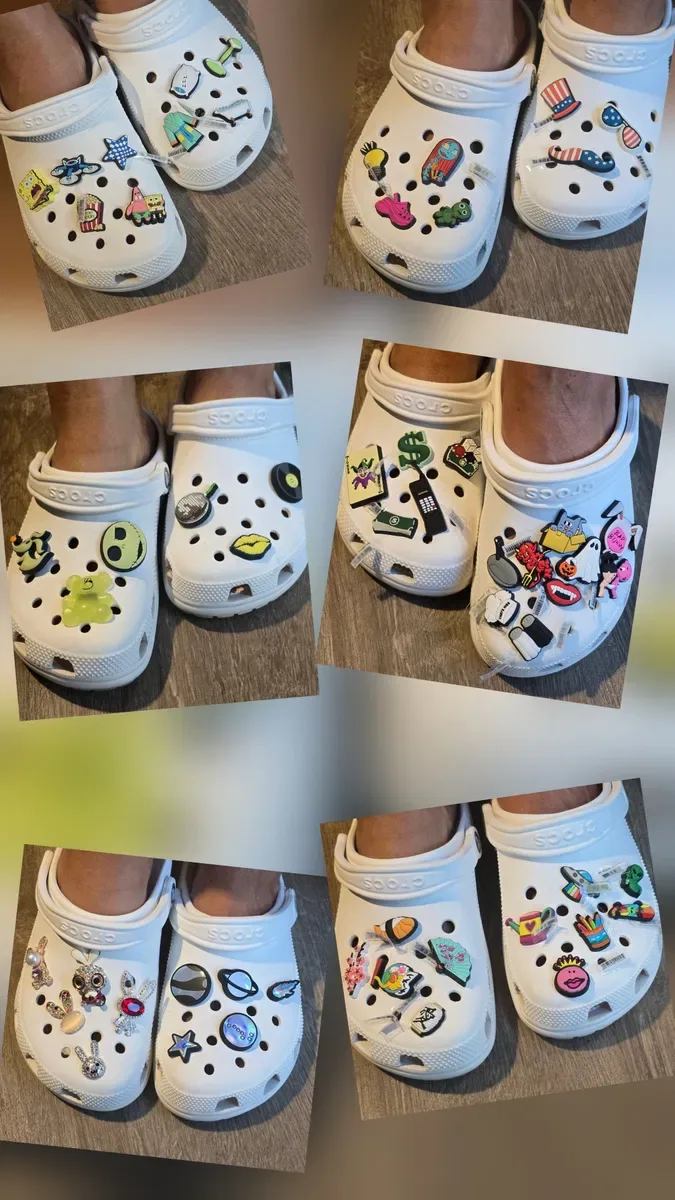 Джибітси Jibbitz для Crocs original оригінал. Аксесуари, прикраси на кроксы. Джибитсы — фото 8