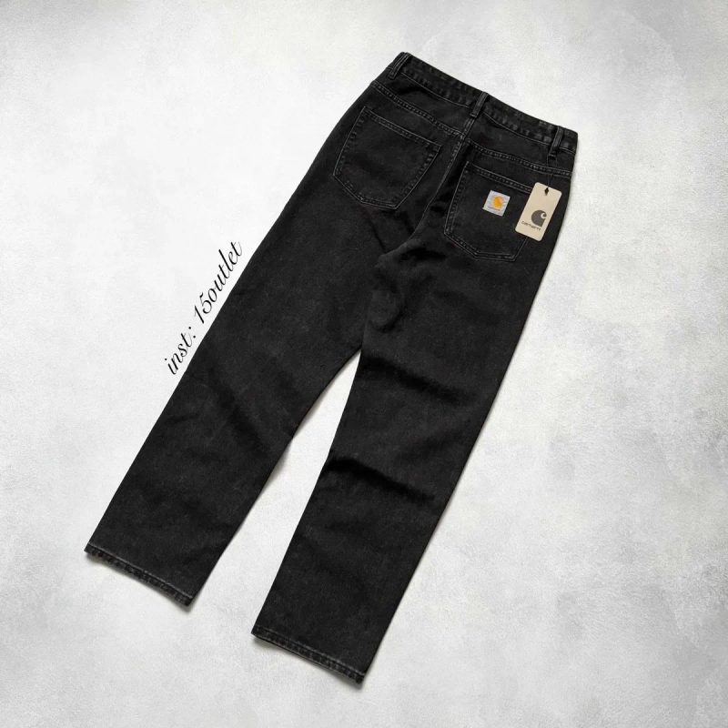 Джинси Carhartt Relaxed Fit Baggy Skate Чорні, Сині, Блакитні Джинсы Штаны Кархарт — фото 3
