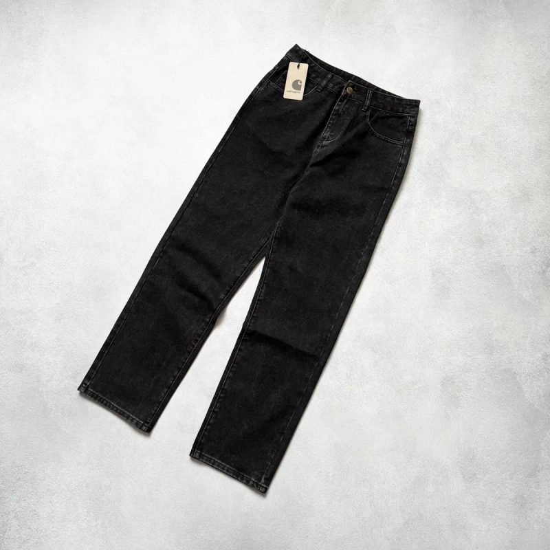 Джинси Carhartt Relaxed Fit Baggy Skate Чорні, Сині, Блакитні Джинсы Штаны Кархарт — фото 6