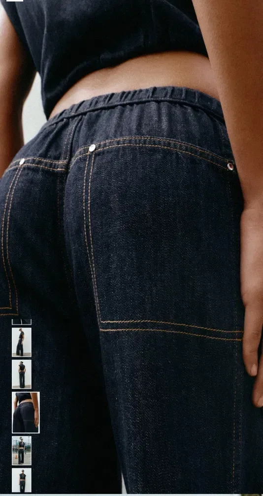 Джинси джогери Zara Z 1975  з високою посадкою L нові в упаковці з бірками — фото 5