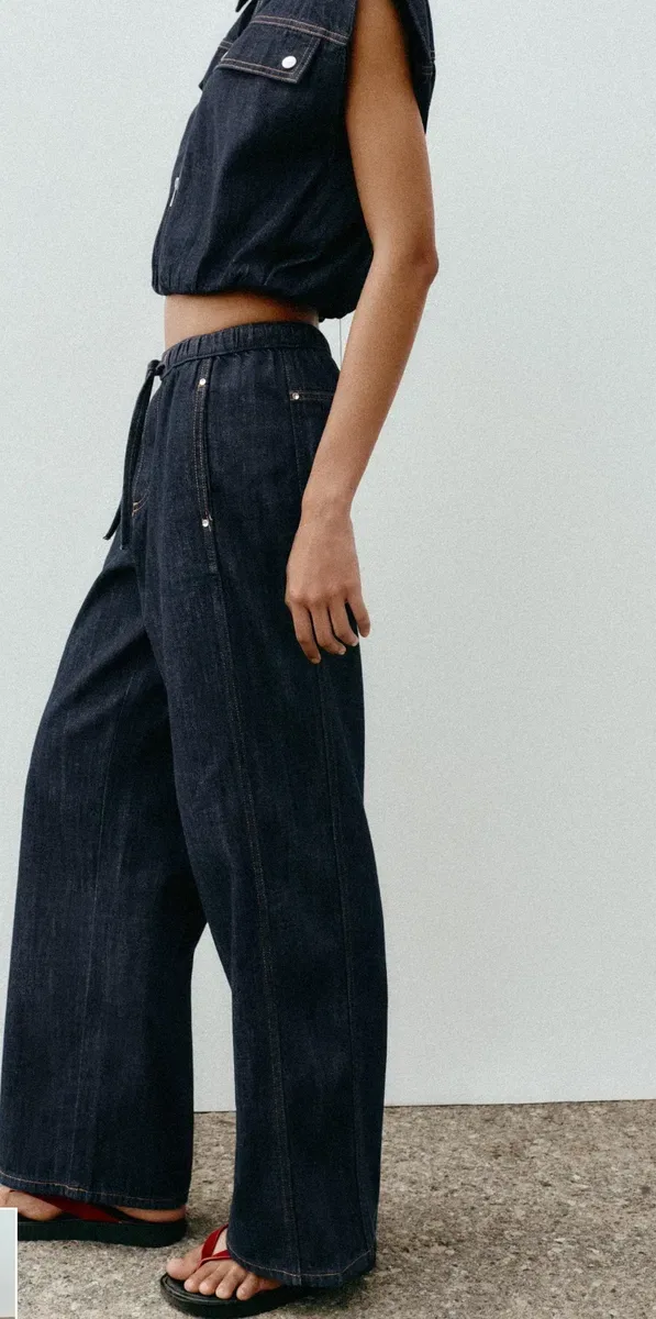 Джинси джогери Zara Z 1975  з високою посадкою L нові в упаковці з бірками — фото 7