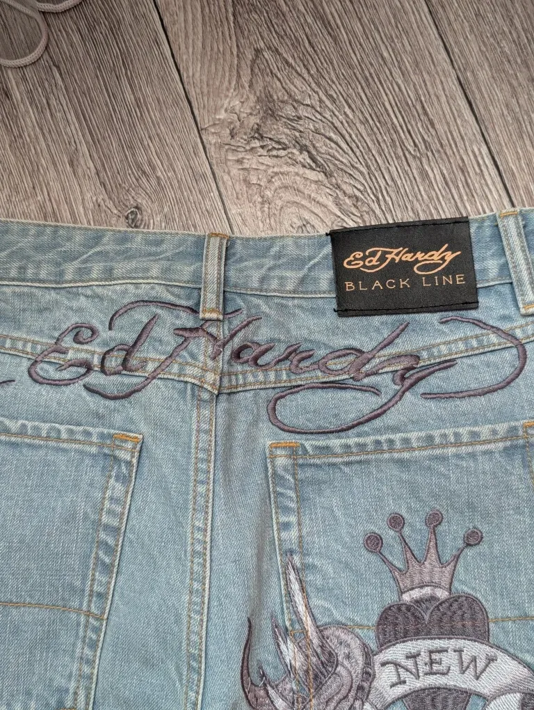 Джинси Ed Hardy Black Line p.M -32 — фото 3