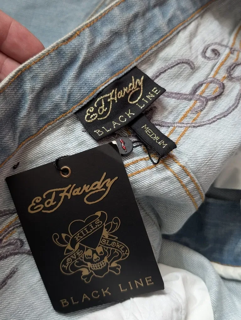 Джинси Ed Hardy Black Line p.M -32 — фото 7