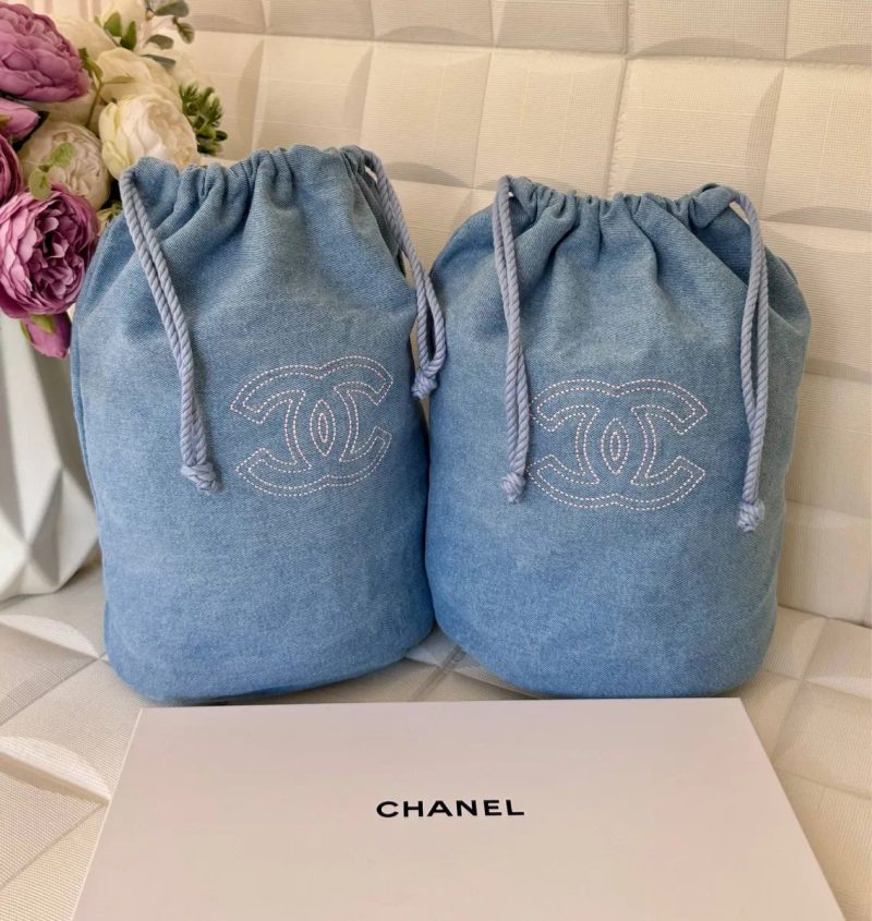 Джинсова косметичка/ органайзер Chanel Denim — фото 4