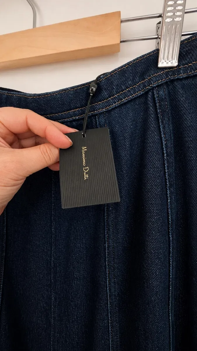 Джинсова спідниця Massimo Dutti — фото 3
