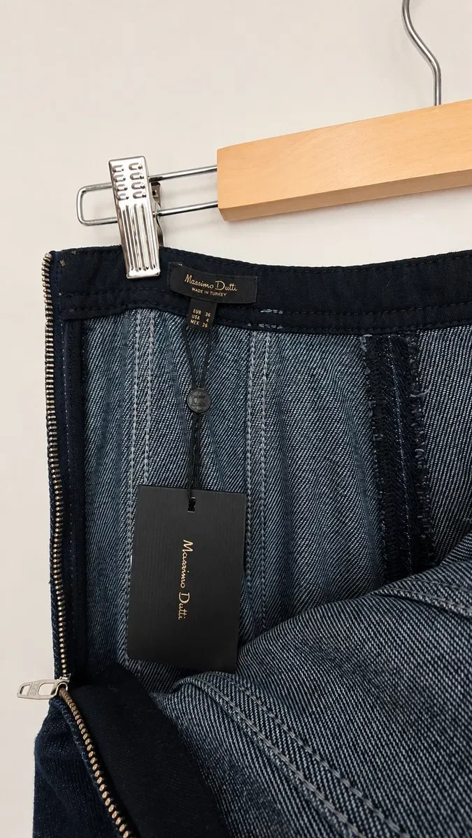 Джинсова спідниця Massimo Dutti — фото 4