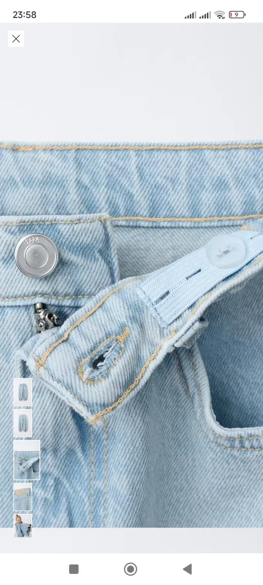 джинсы Zara 140, — фото 4