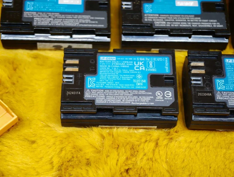 ‼️ЕФЕКТИВНІСТЬ перезарядки 3\3‼️ OPИГIHAЛЬНI акумулятори Canon LP-E6, LP-E6NH — фото 3