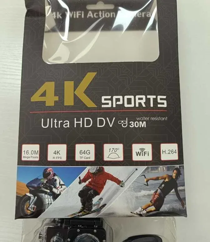 Экшн-камера 4K Ultra HD Wi-Fi с пультом водонепроницаемая регистратор — фото 3