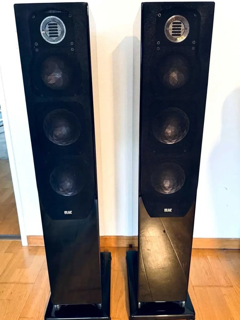 ELAC FS 249 — немецкий 3-полосный напольник с ленточным JET-твитером и глубоким двухпортовым басом | сборка Германия — фото 2