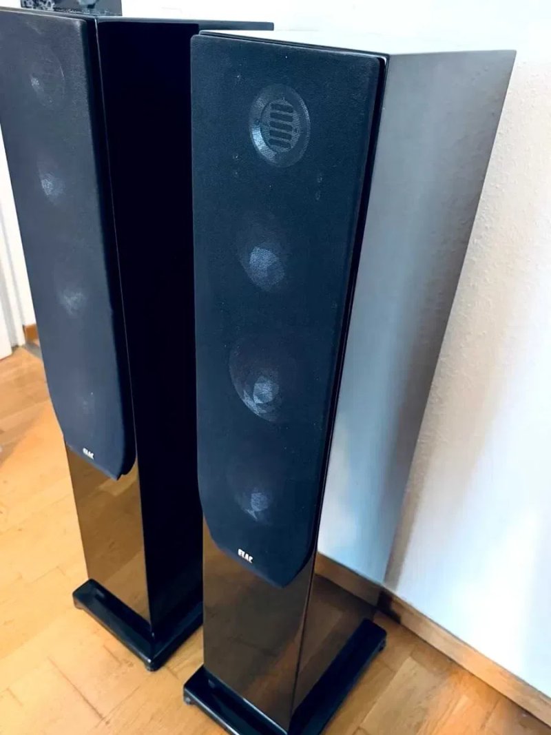 ELAC FS 249 — немецкий 3-полосный напольник с ленточным JET-твитером и глубоким двухпортовым басом | сборка Германия — фото 4