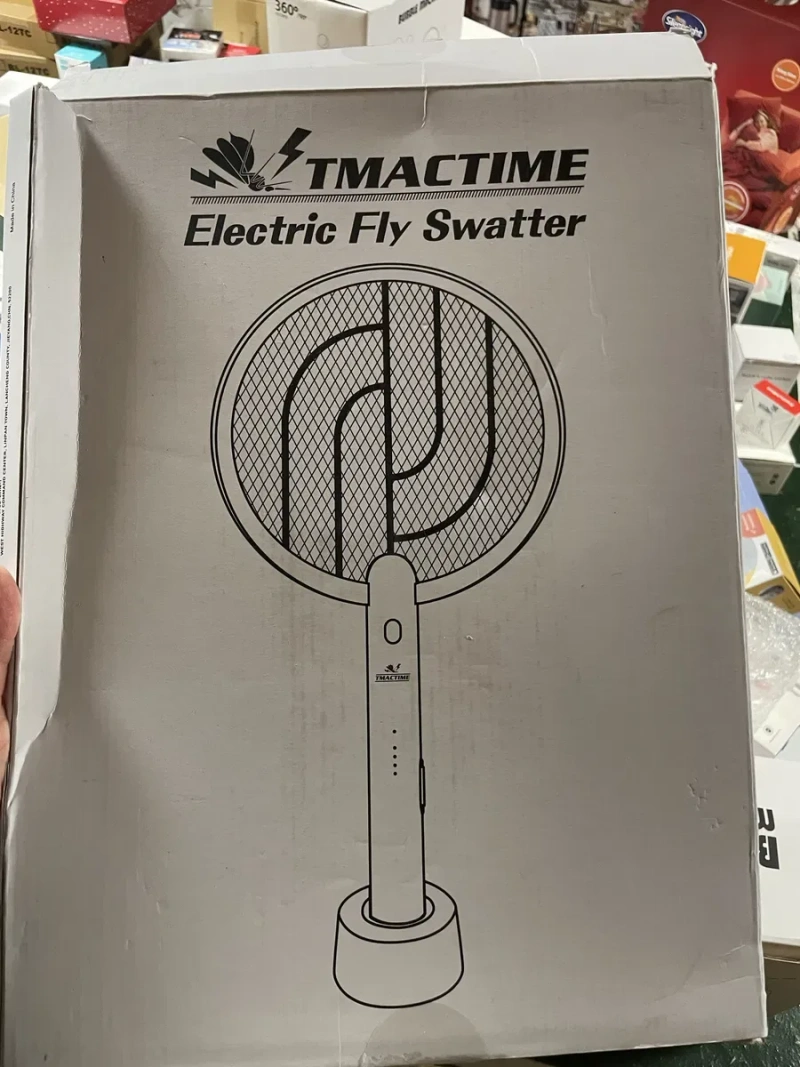 Електрична мухобійка TMАCTIME WD-942 4000V акумуляторна від комарів — фото 6