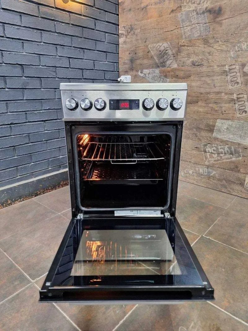 Електрична плита з доставкою Beko FSM57300GX нержавійка! Великий асортимент! — фото 3