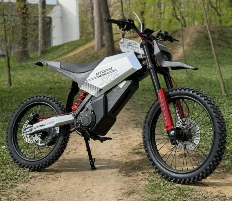 Електричний мотоцикл Новий Corso Storm XR 2500W Гарантія 3 роки Безкоштовна доставка Електромотоцикл Електробайк