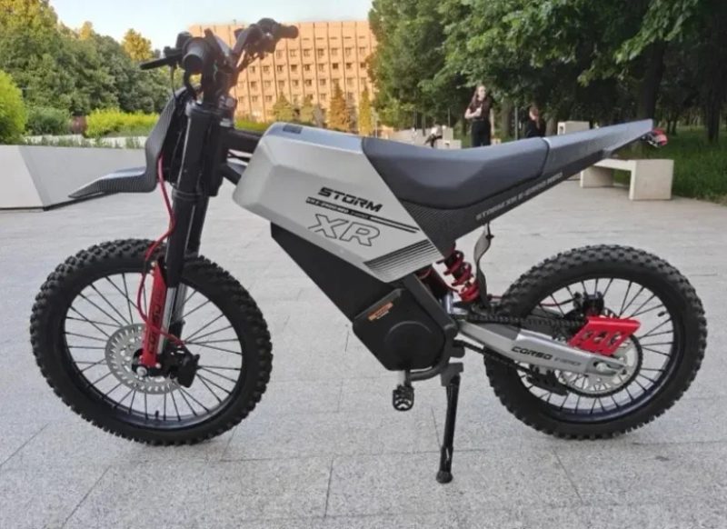 Електричний мотоцикл Новий Corso Storm XR 2500W Гарантія 3 роки Безкоштовна доставка Електромотоцикл Електробайк — фото 4