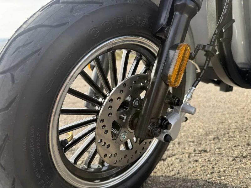 Електричний вантажний трицикл Crosser TR-5 LiFePo4 1500W-77V-30Ah/ кузов-транфсормер Електромобіль — фото 7