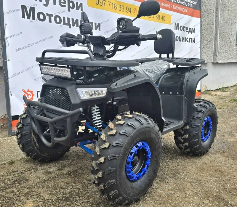Електро квадроцикл Tundra E-NV 1500w (Blue) + Безкоштовна доставка! Нове покоління! — фото 8