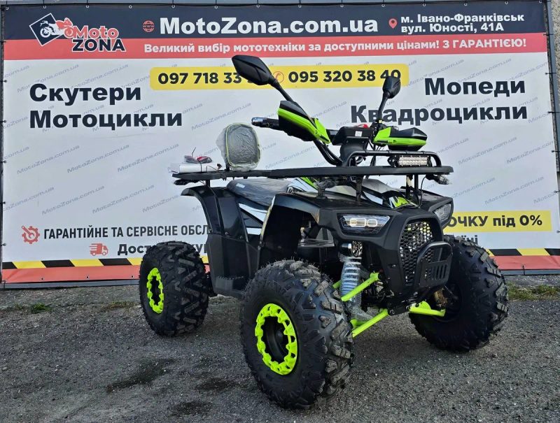 Електроквадроцикл Tundra 1500w двигун безщитковий! Green +Доставка — фото 2