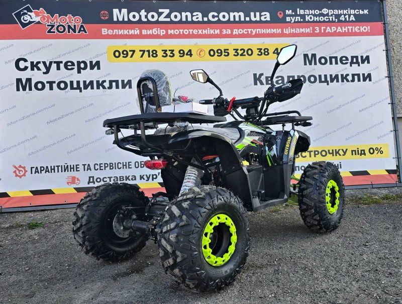 Електроквадроцикл Tundra 1500w двигун безщитковий! Green +Доставка — фото 4