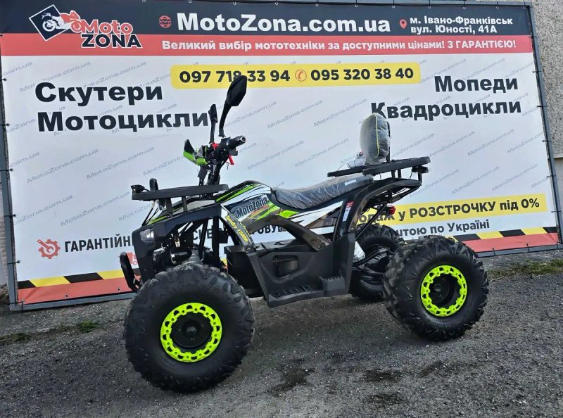 Електроквадроцикл Tundra 1500w двигун безщитковий! Green +Доставка — фото 6